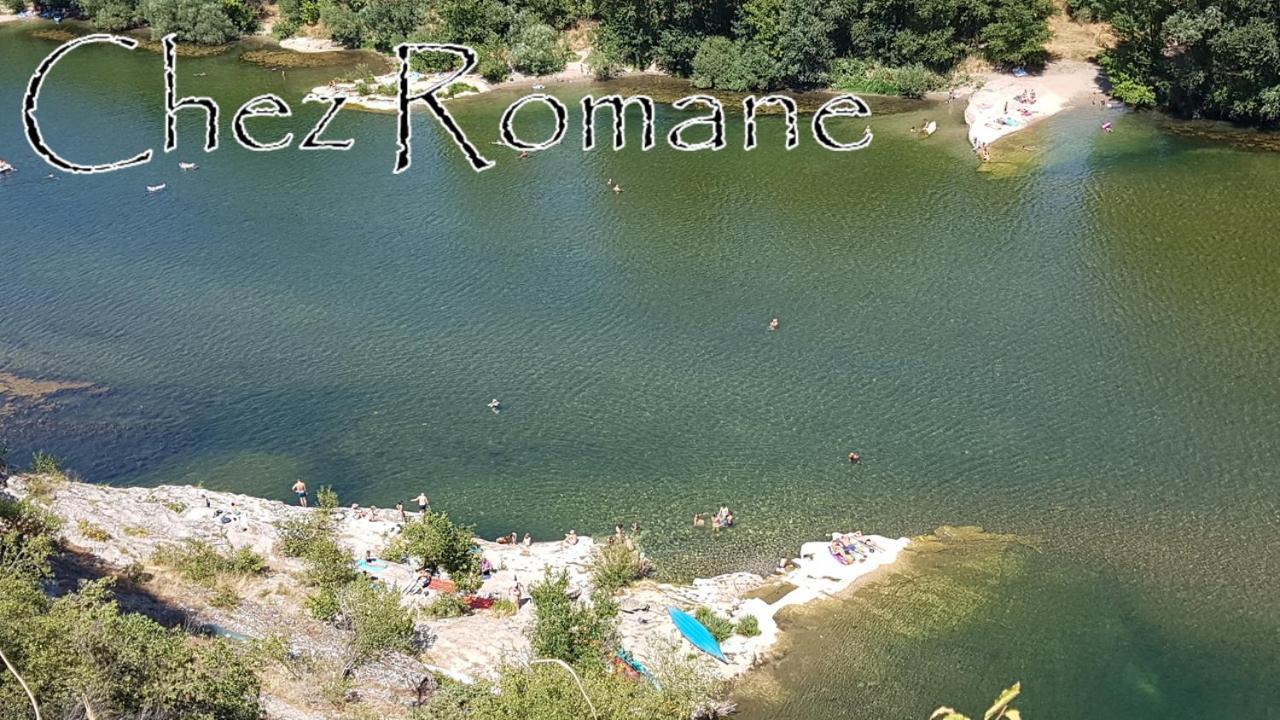 Bienvenue Chez Romane Aigueze Exteriér fotografie
