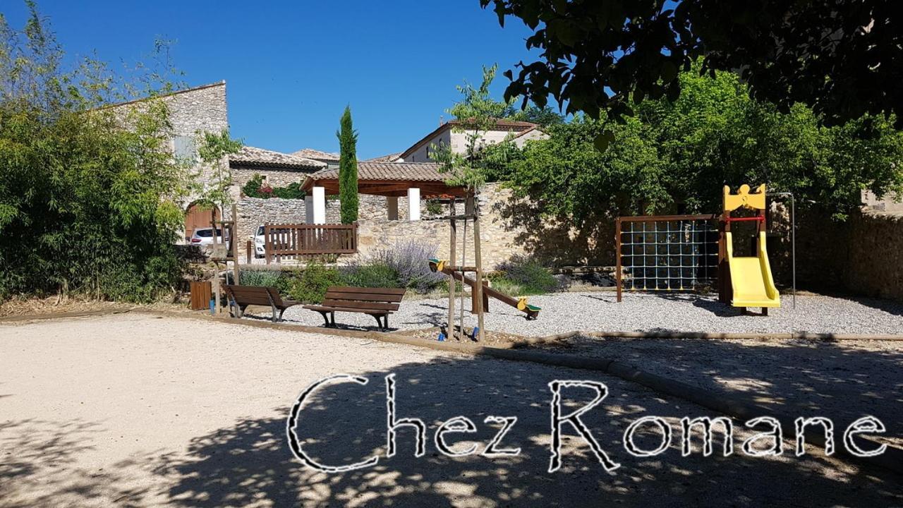 Bienvenue Chez Romane Aigueze Exteriér fotografie