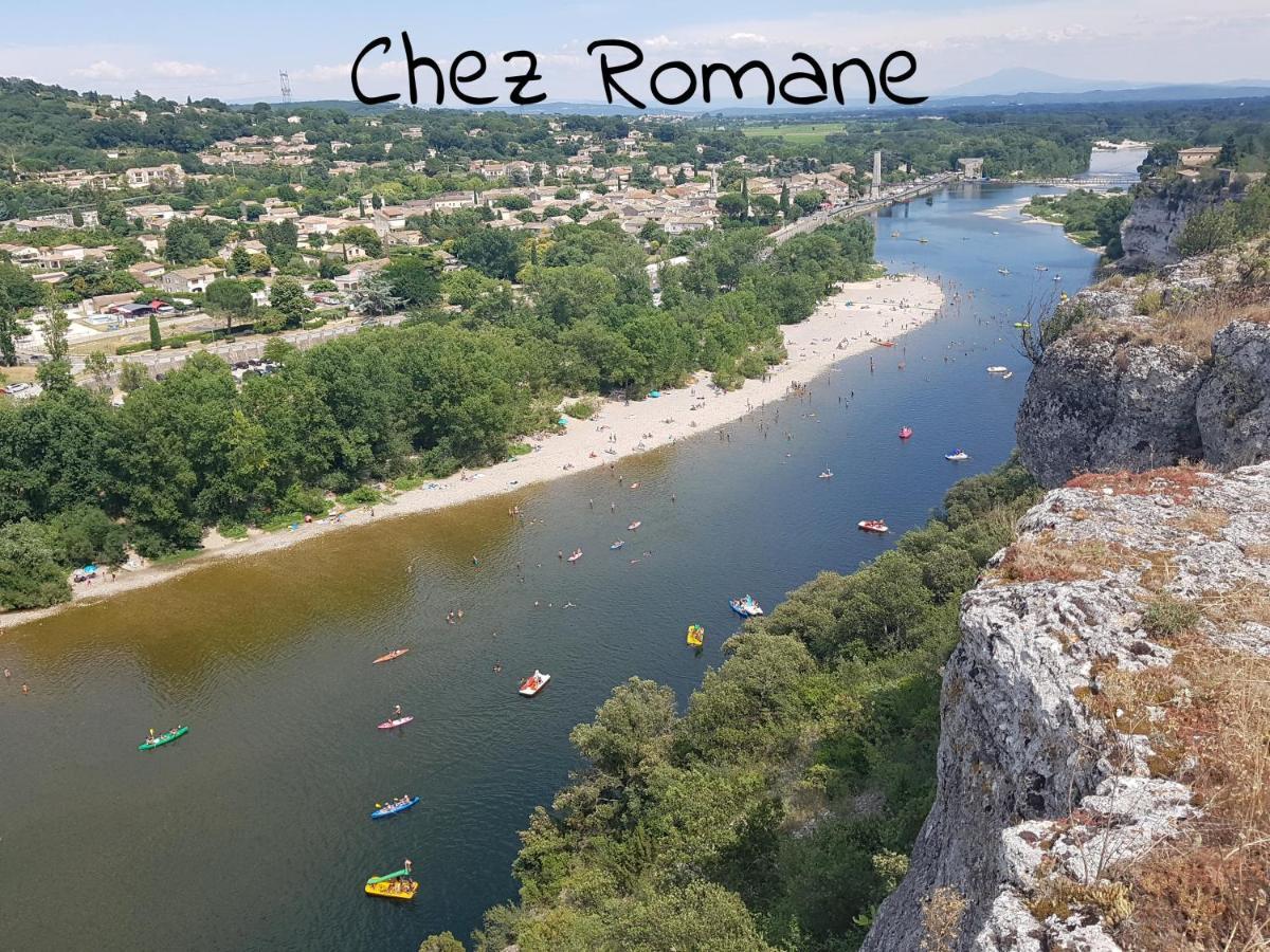 Bienvenue Chez Romane Aigueze Exteriér fotografie